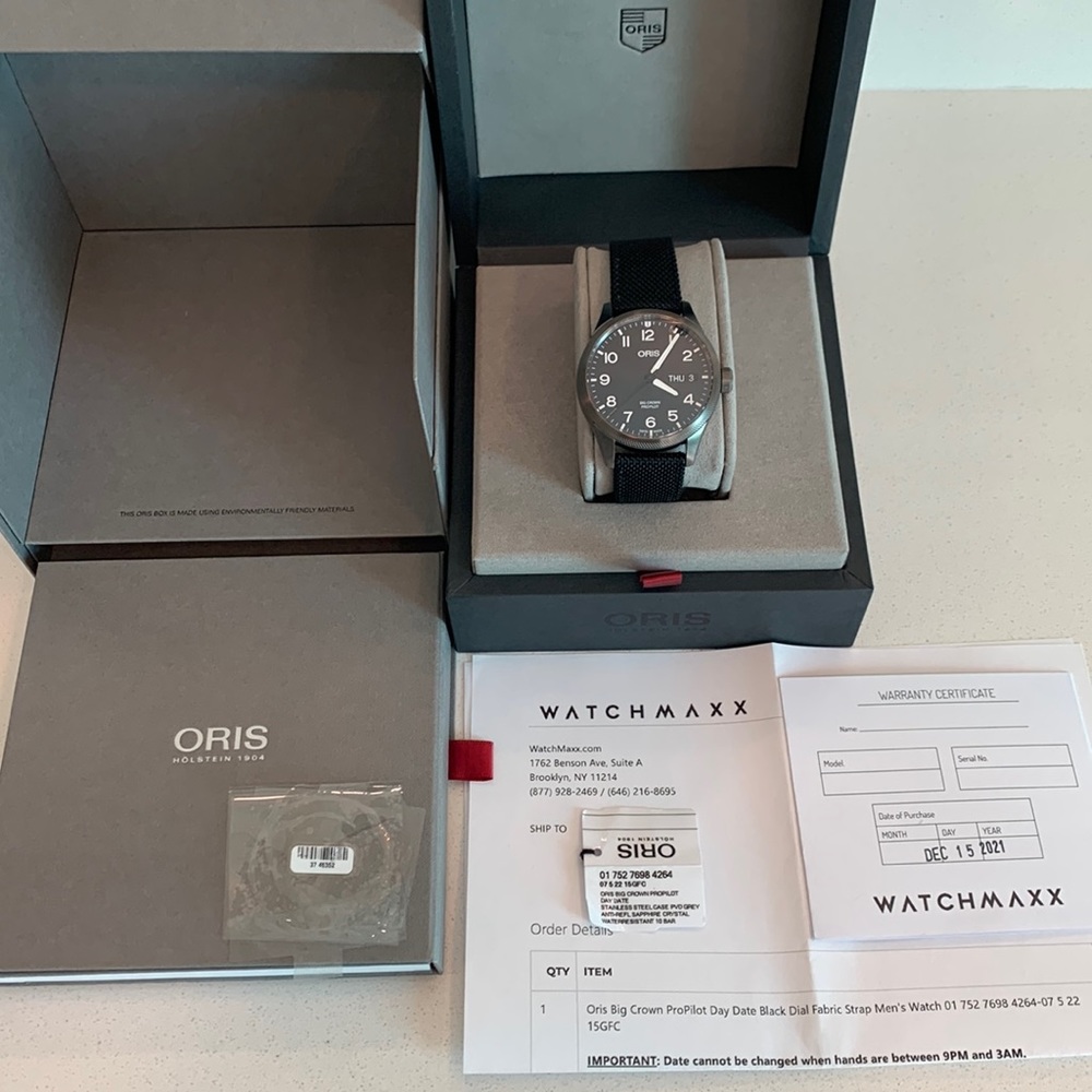 Oris Big Crown Propilot Day Date
